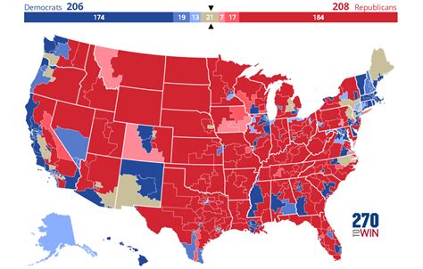 270towin map|2024 Electoral College: No Toss.